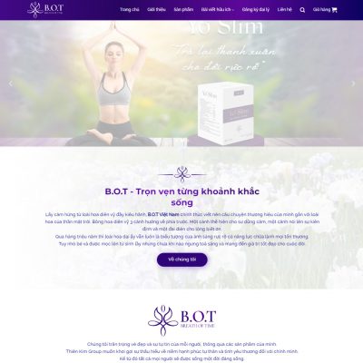 theme thực phẩm chức năng